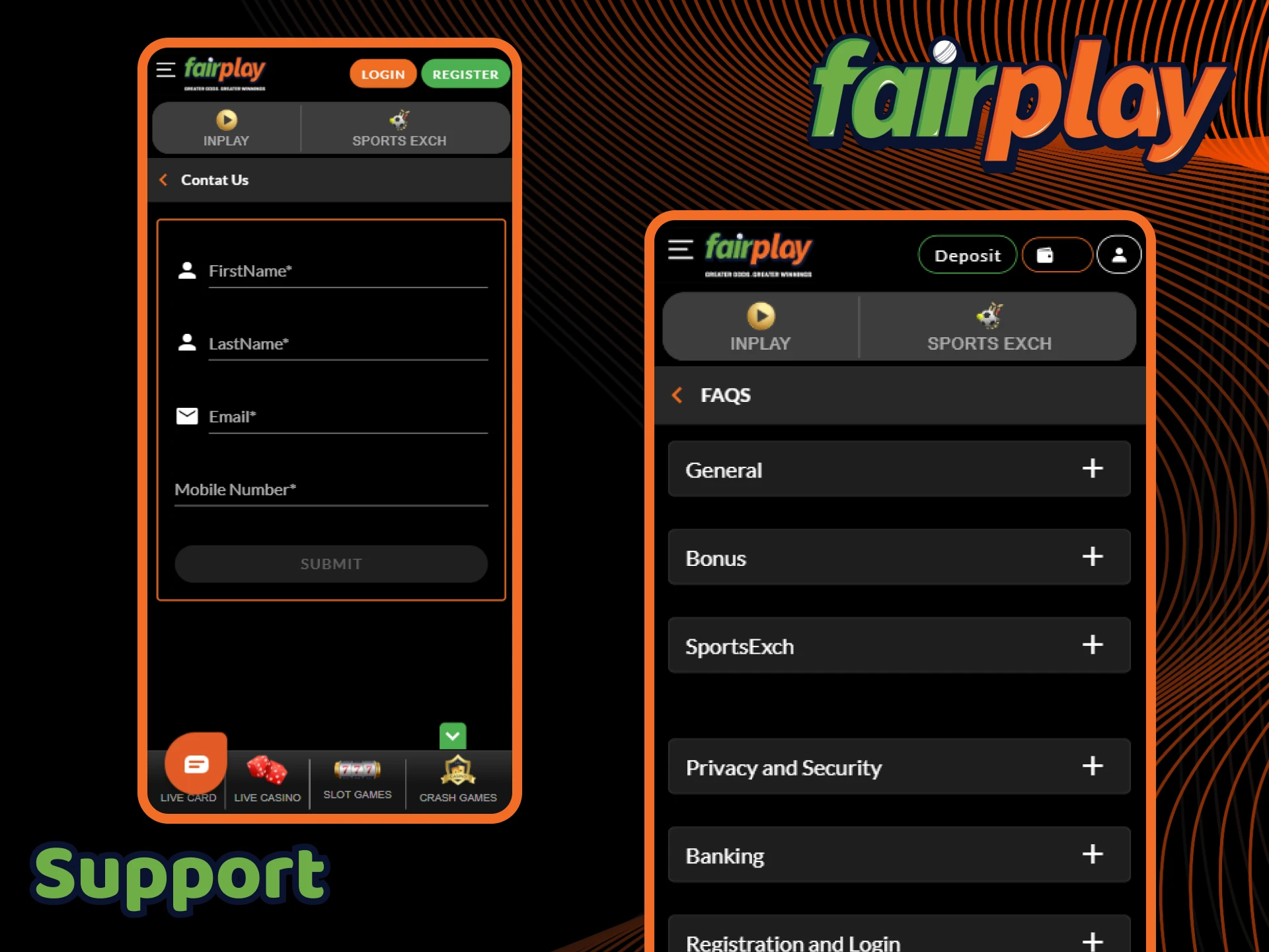 If you have any questions or issues, you can contact FairPlay customer support.