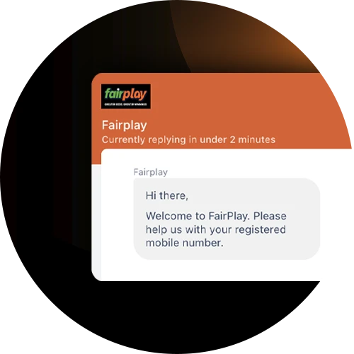 FairPlay Casino Support is a team of professionals who will solve all your questions.
