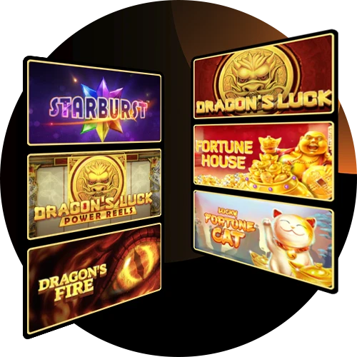 Enjoy the colourful interface of the best slot games from FairPlay Casino.