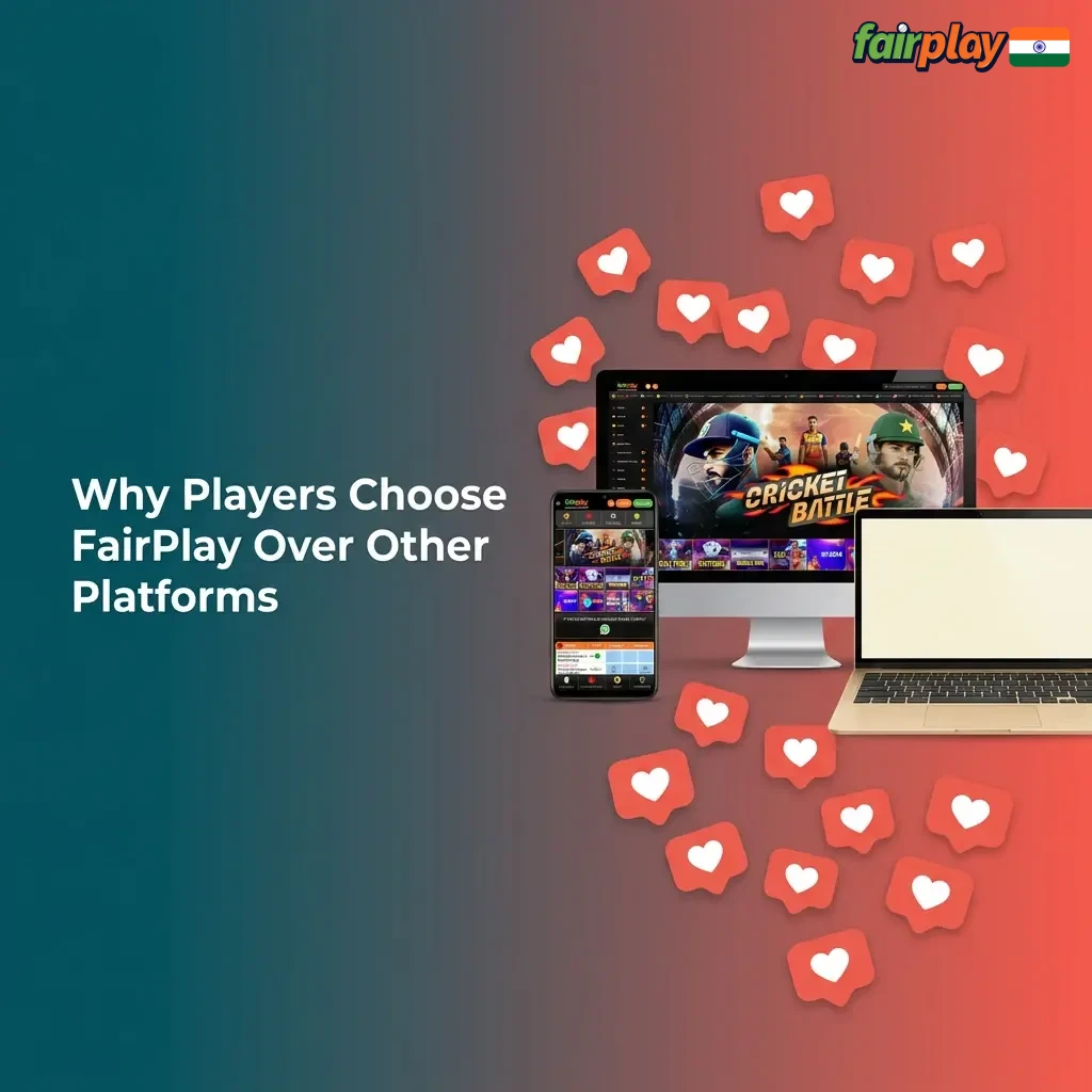 FairPlay platform features for Indian players: UPI payments, 300% bonus, cricket betting, Teen Patti, and 24/7 Hindi support.